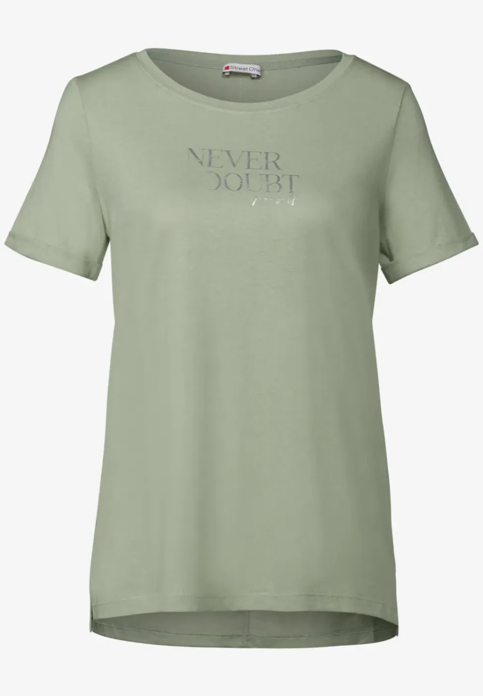 Shirt met print aan de voorkant