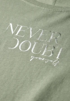 Shirt met print aan de voorkant