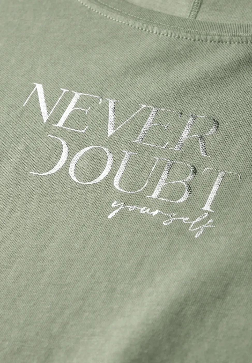 Shirt met print aan de voorkant