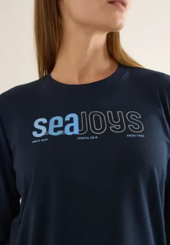 Shirt met print aan de voorkant