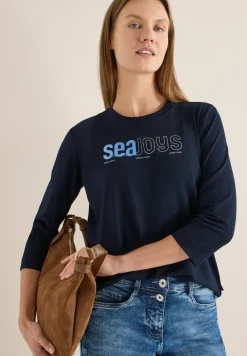 Shirt met print aan de voorkant
