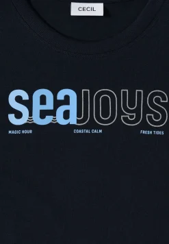 Shirt met print aan de voorkant