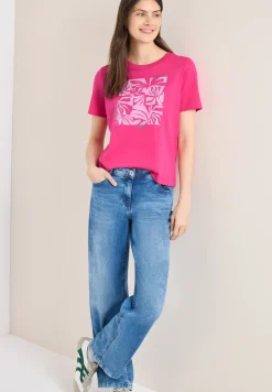 Shirt met print aan de voorkant