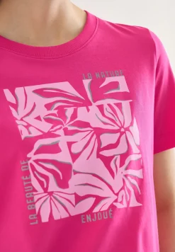 Shirt met print aan de voorkant
