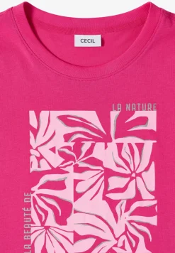 Shirt met print aan de voorkant
