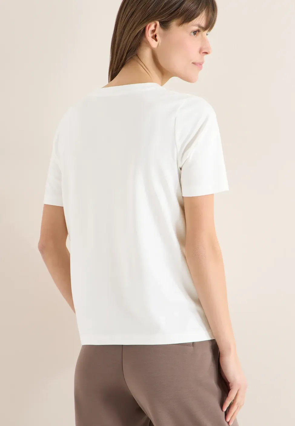 Shirt met print aan de voorkant