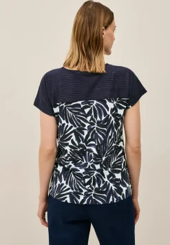 Shirt met print en details