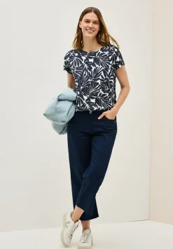 Shirt met print en details