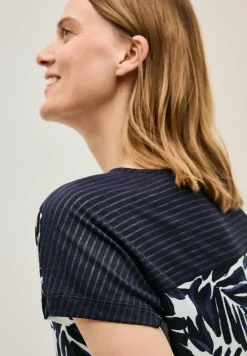 Shirt met print en details