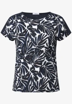 Shirt met print en details