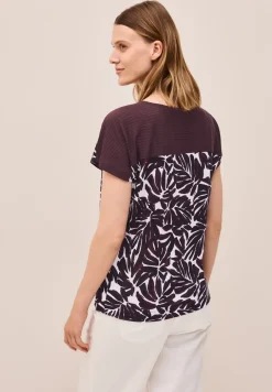 Shirt met print en details
