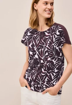 Shirt met print en details