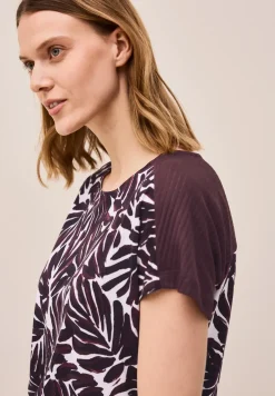 Shirt met print en details