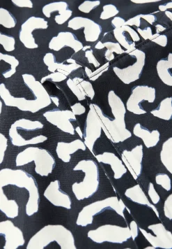 Shirt met print en rimpels