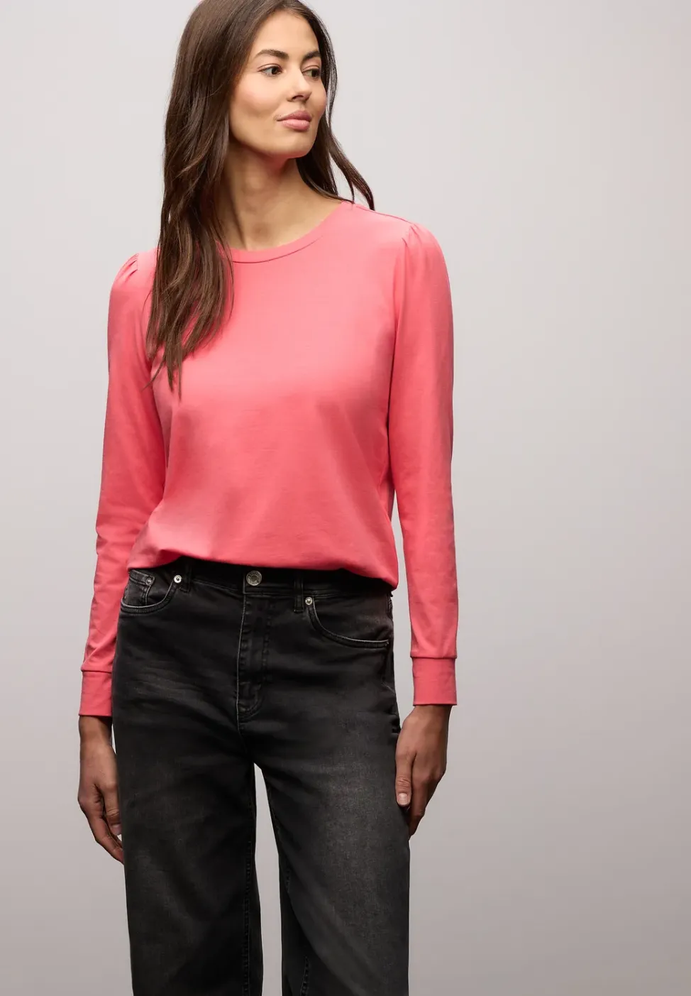 Shirt met rimpels