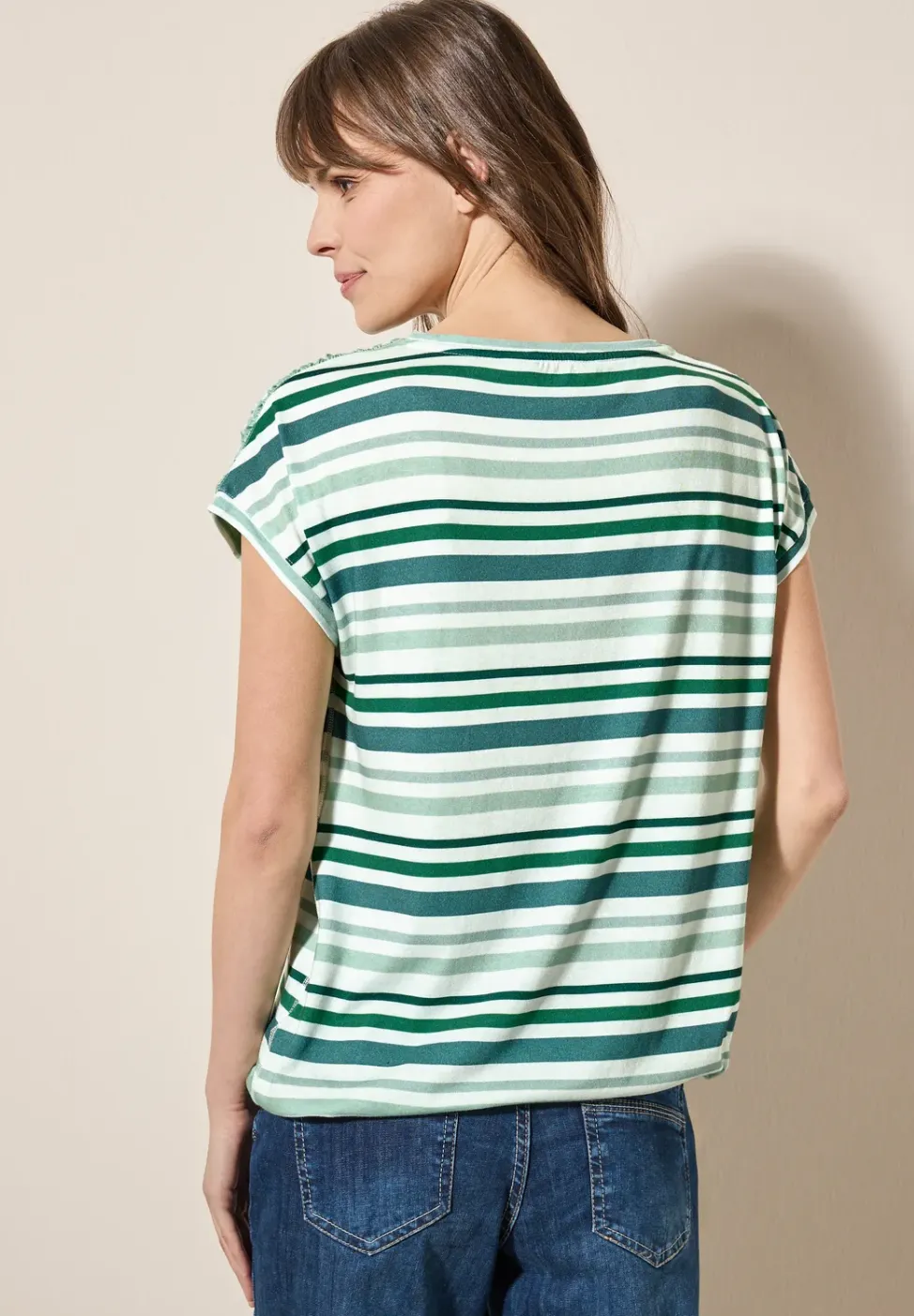 Shirt met rimpels