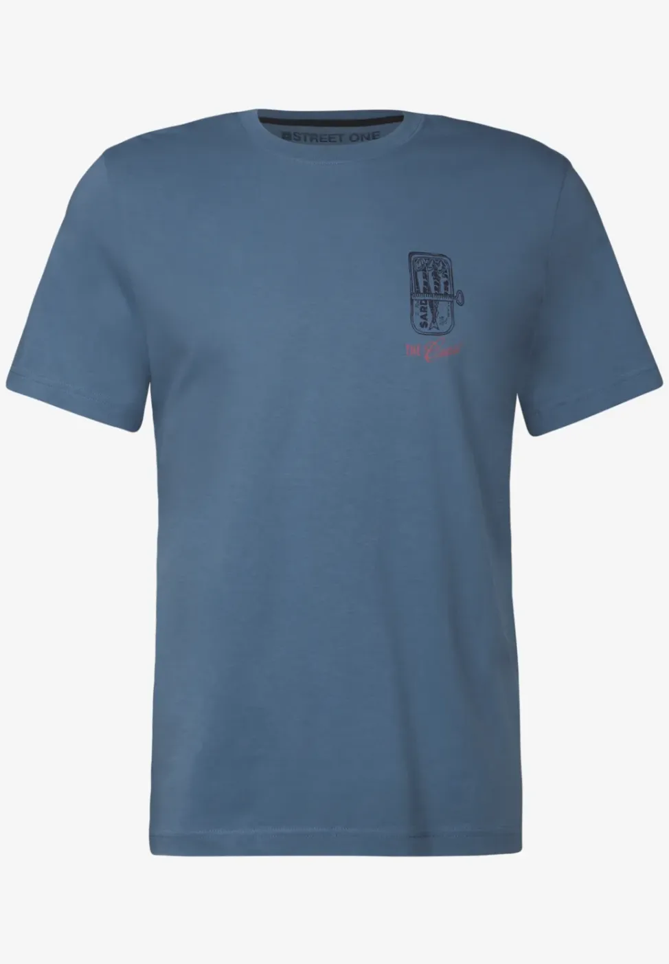 Shirt met ronde hals