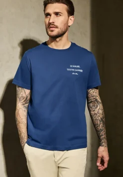 Shirt met ronde hals