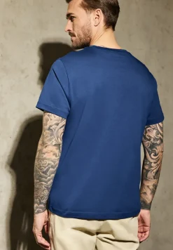 Shirt met ronde hals