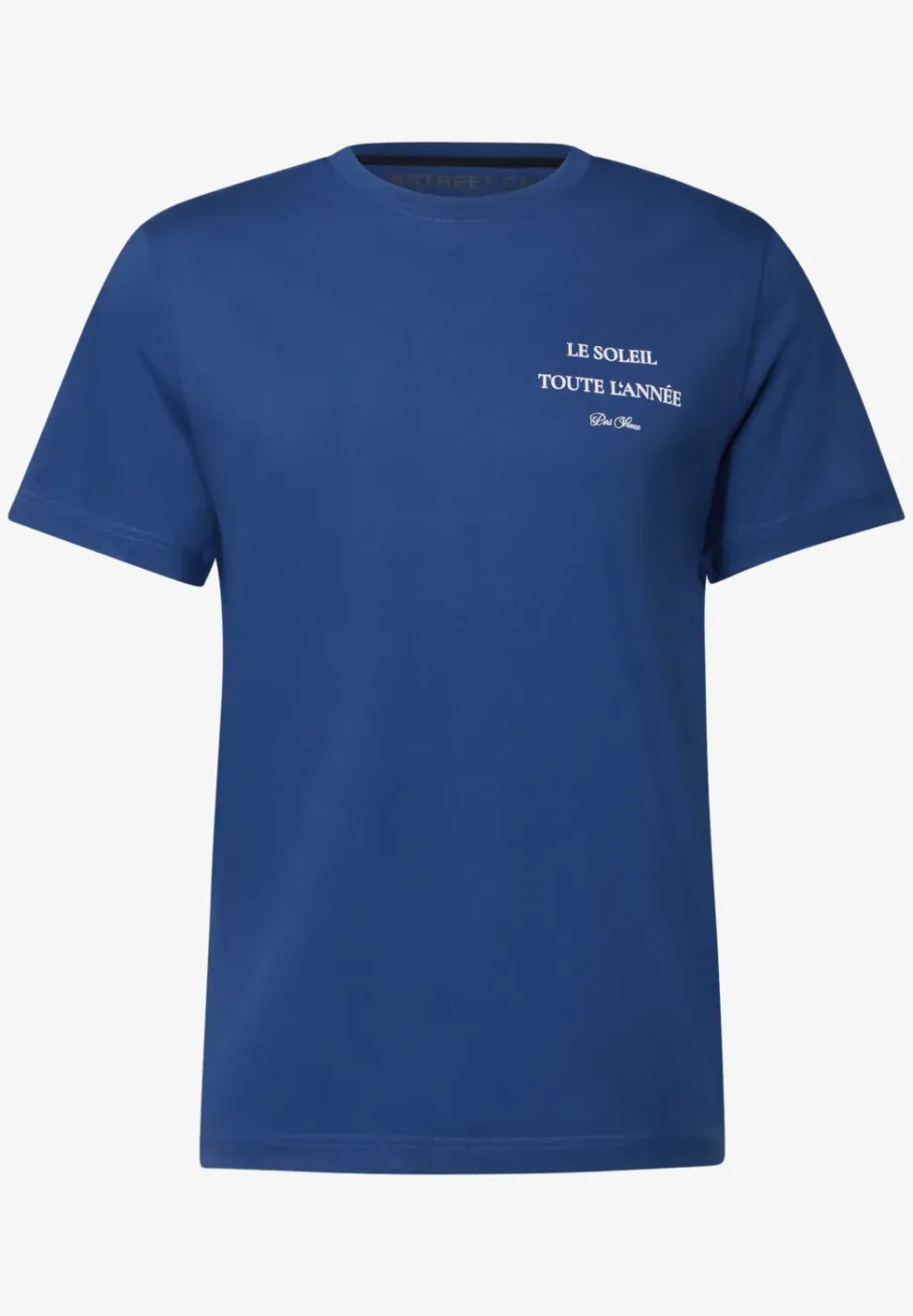Shirt met ronde hals