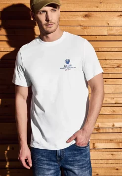 Shirt met ronde hals