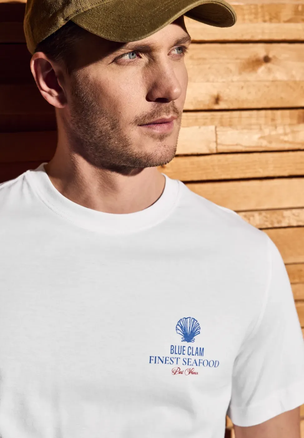 Shirt met ronde hals