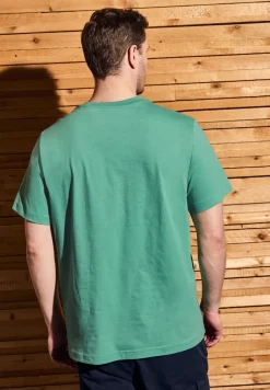 Shirt met ronde hals