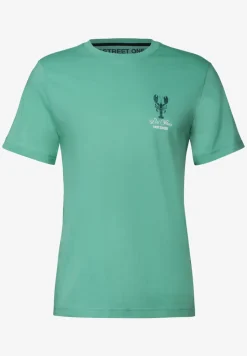Shirt met ronde hals