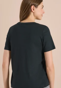 Shirt met ronde hals en Artwork