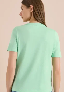 Shirt met ronde hals en Artwork