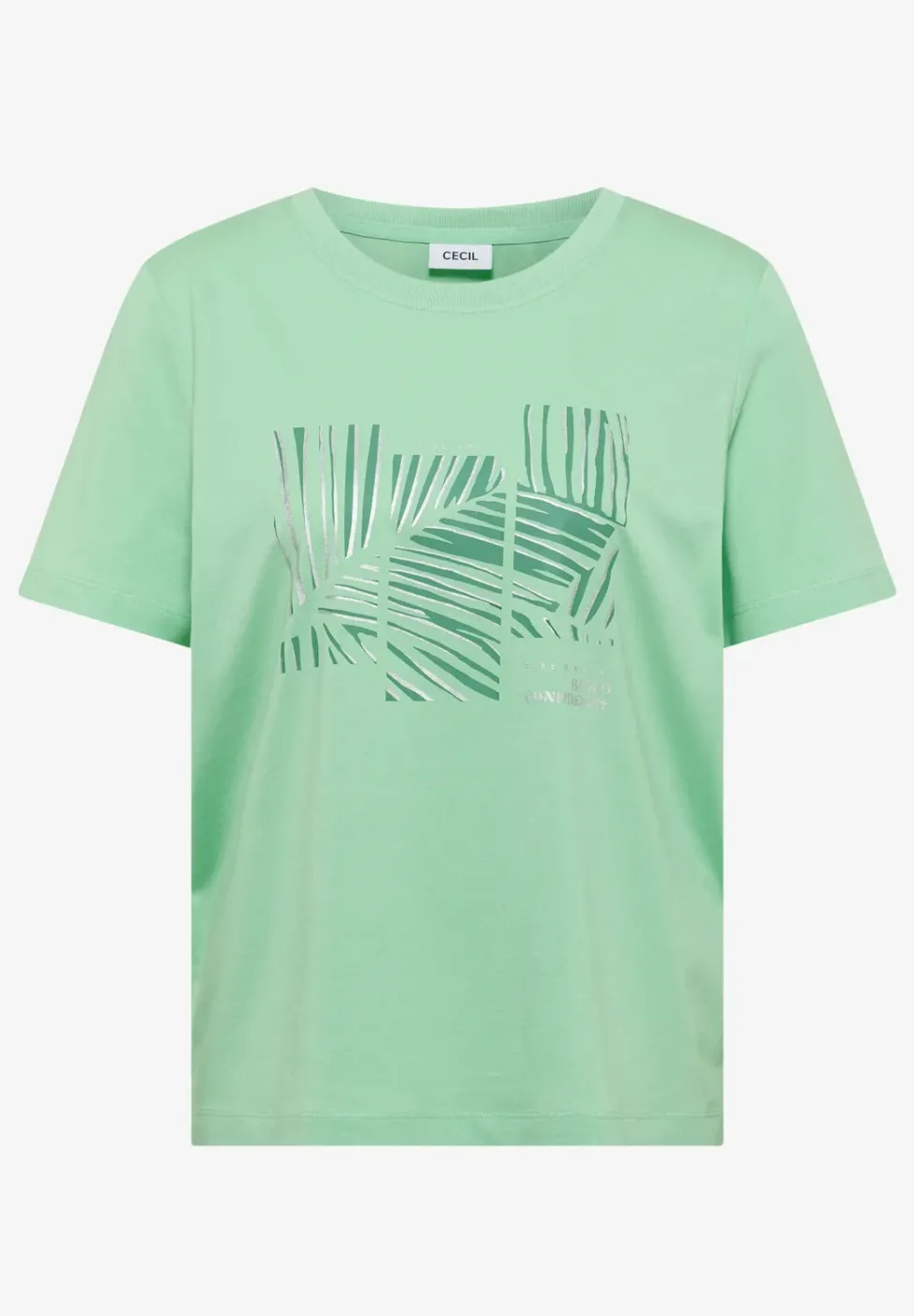 Shirt met ronde hals en Artwork