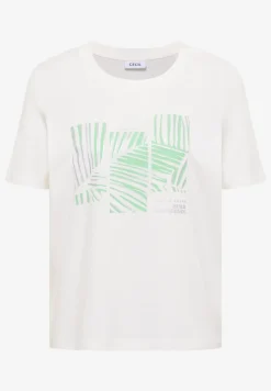 Shirt met ronde hals en Artwork