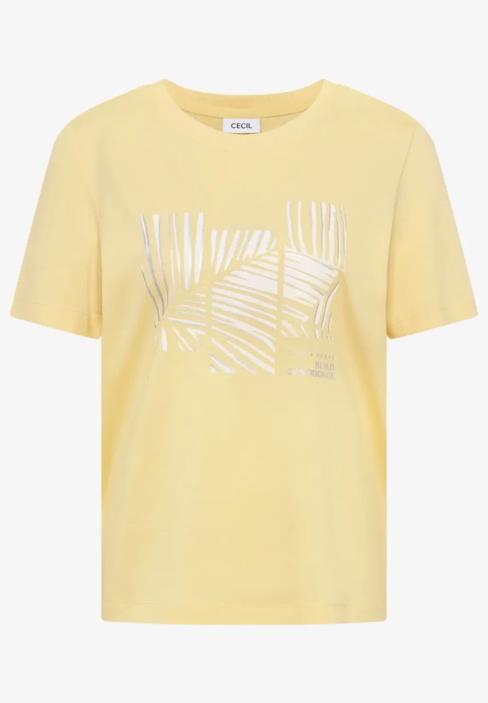 Shirt met ronde hals en Artwork