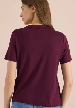Shirt met ronde hals en Artwork