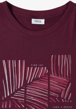 Shirt met ronde hals en Artwork