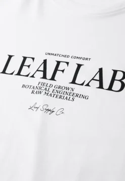 Shirt met ronde hals en borstprint