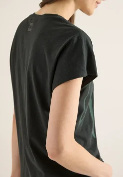 Shirt met ronde hals en frontprint