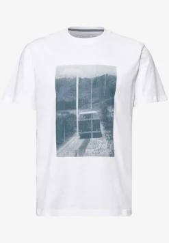 Shirt met ronde hals en fotoprint