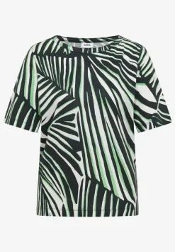 Shirt met ronde hals en grafische print
