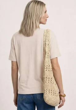 Shirt met ronde hals en print