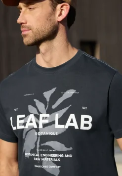 Shirt met ronde hals en print