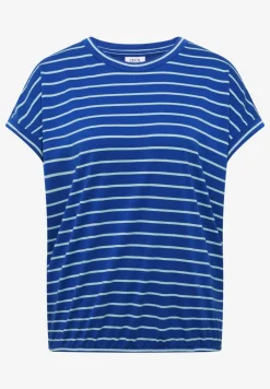 Shirt met ronde hals en strepen