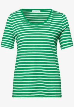 Shirt met ronde V-hals in een pak van 2
