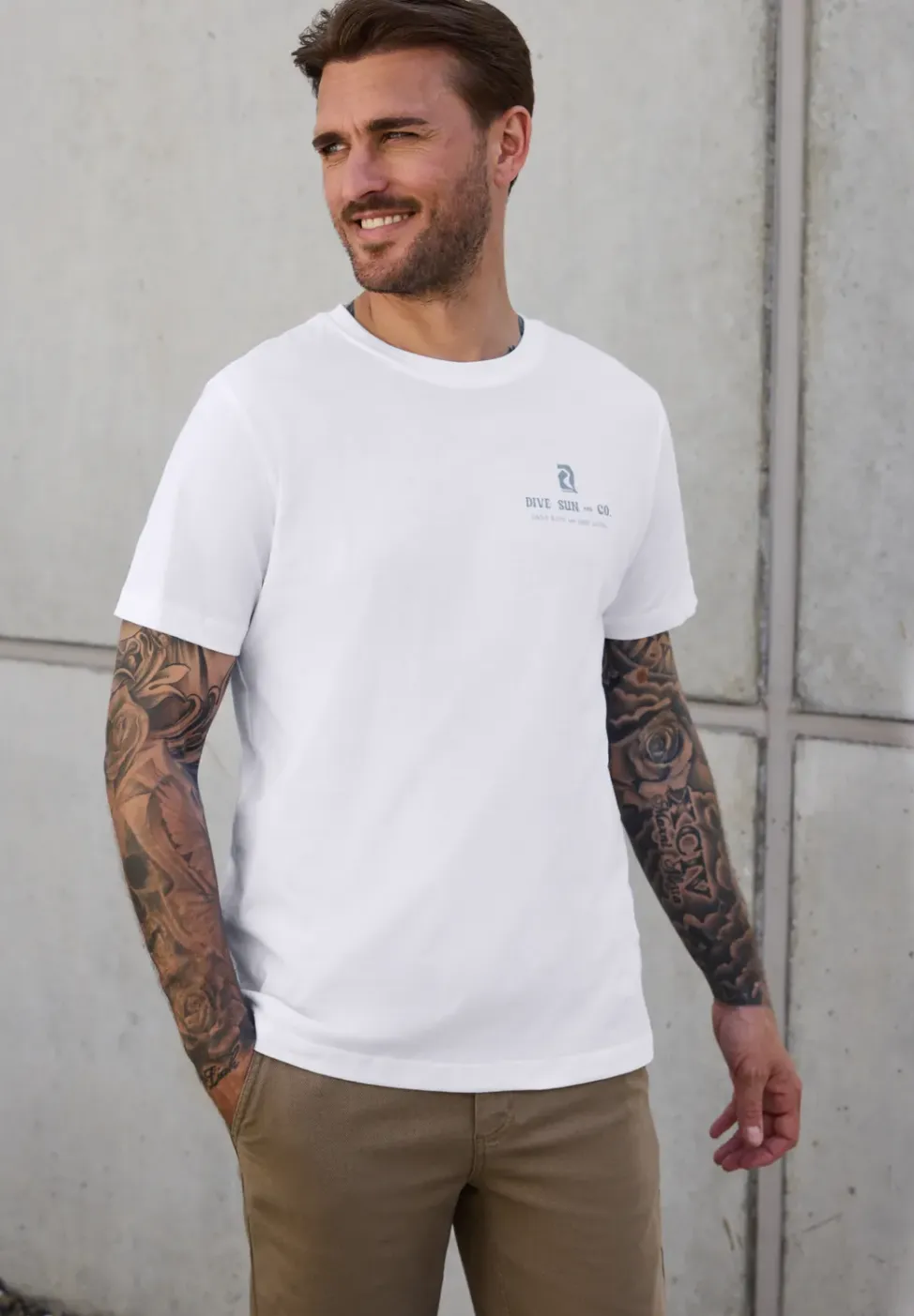 Shirt met rugprint