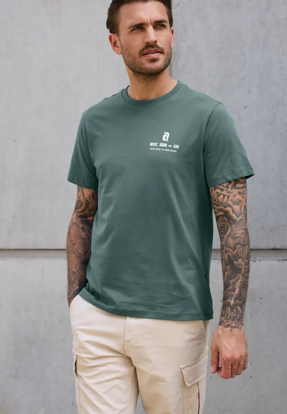 Shirt met rugprint