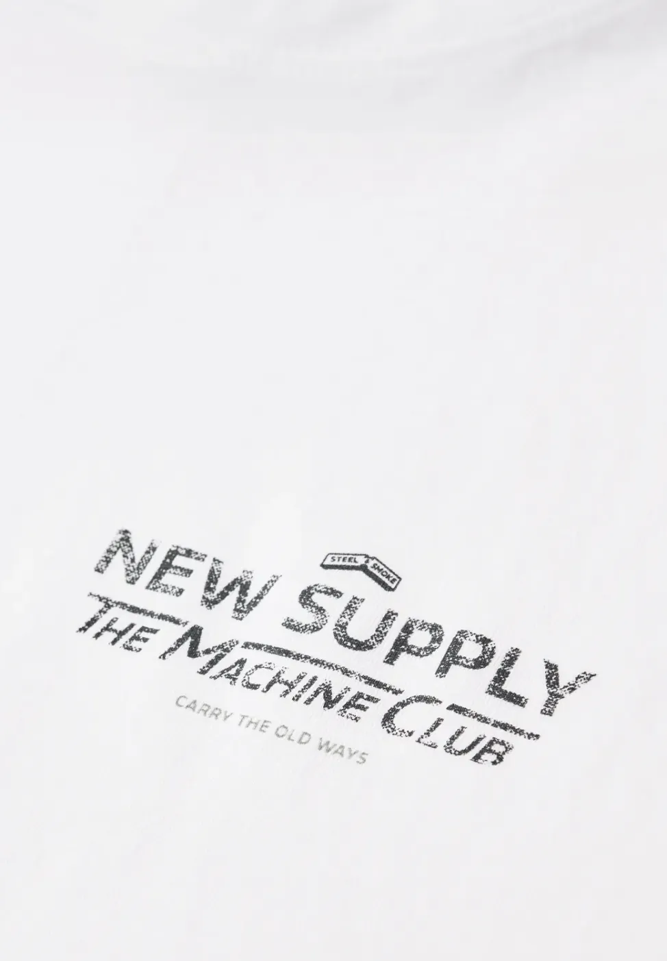 Shirt met rugprint