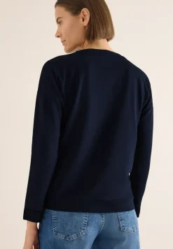 Shirt met satijnen print