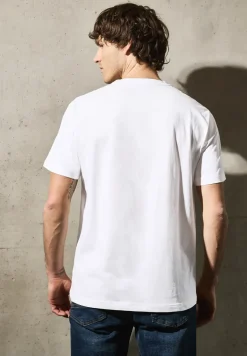 Shirt met schelpenprint