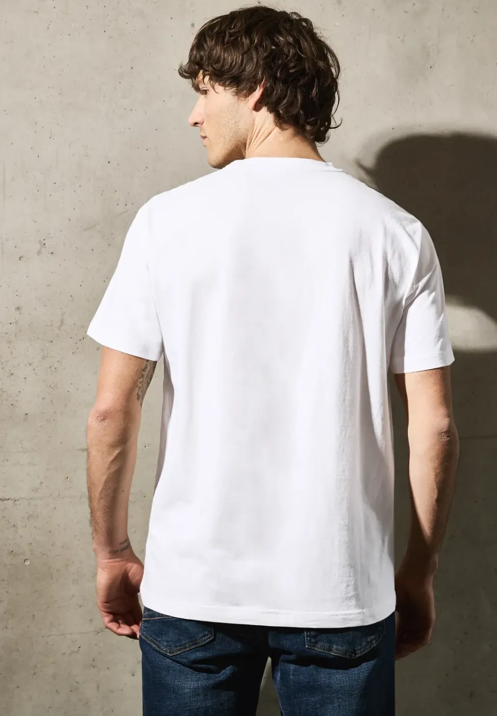 Shirt met schelpenprint