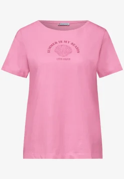 Shirt met schelpenprint